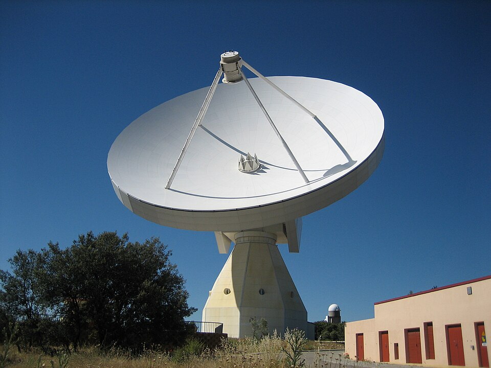 Antena del observatorio de Yebes, en Guadalajara