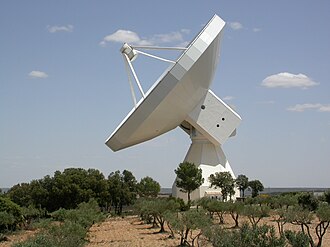 Antena del observatorio de yebes